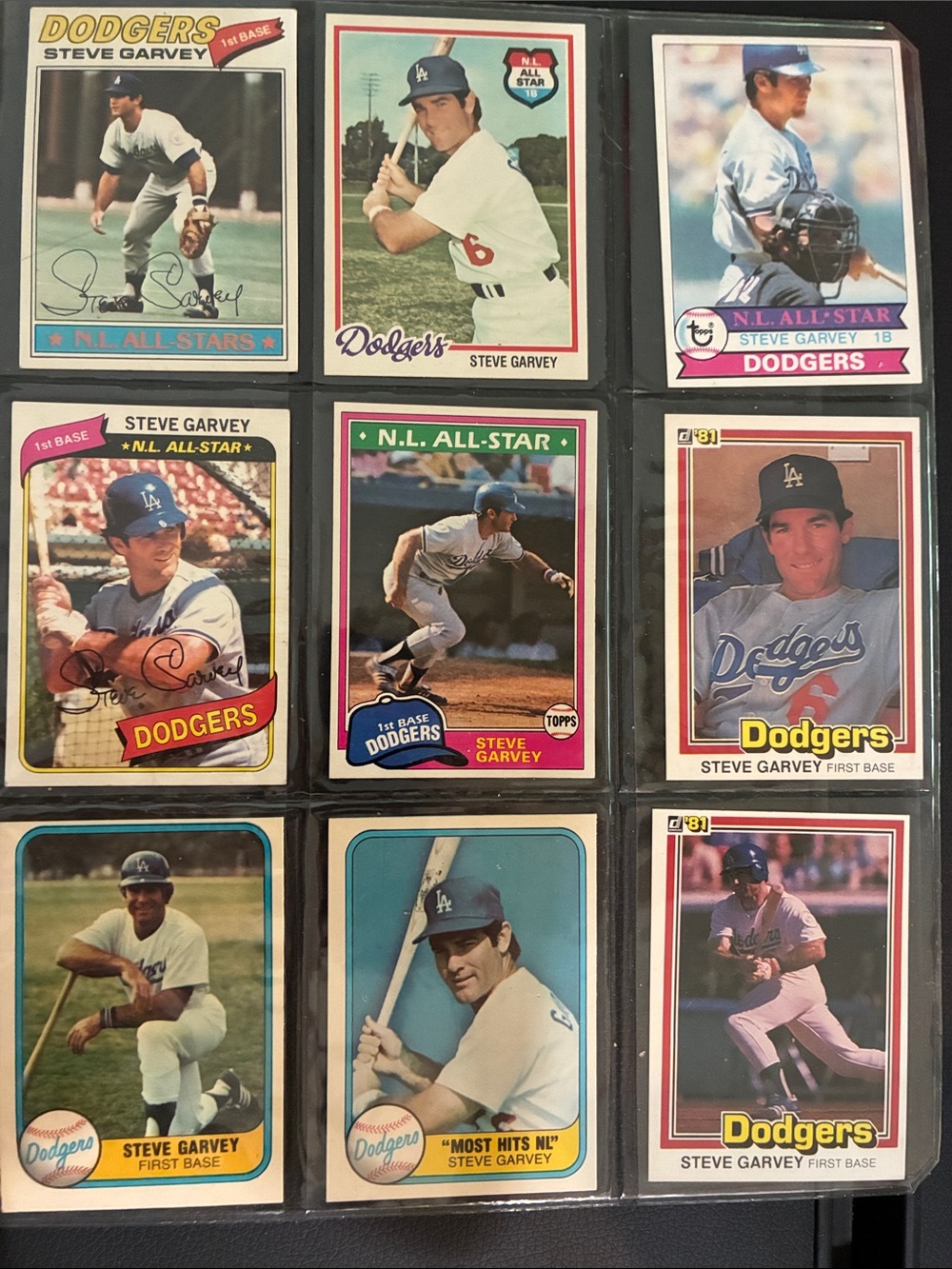 Steve Garvey Baseball Cards